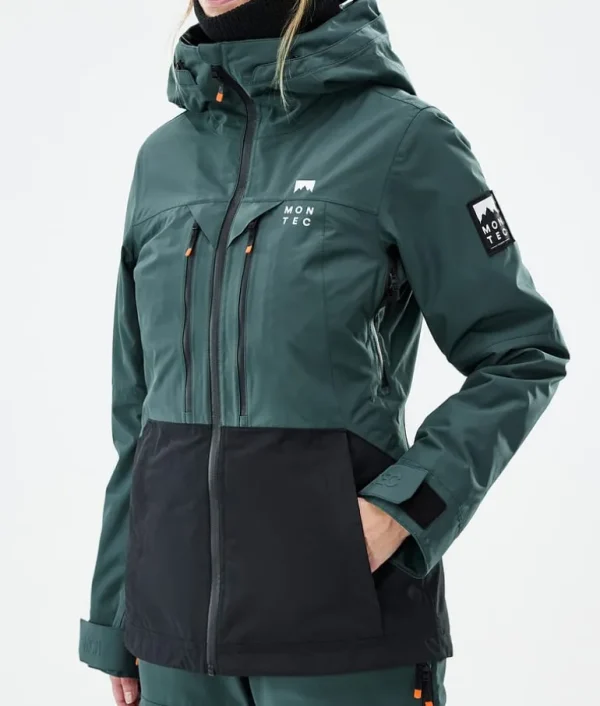 DAMES MONTEC Snowboard Jassen | Moss W